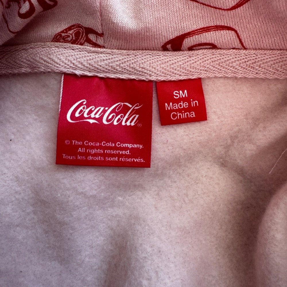 Coca-Cola "Diet Coke" Cropped Hoodie. - Picture 2 of 3